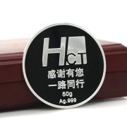 入職五周年紀念銀幣訂做,員工紀念銀幣定制