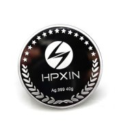 科技公司員工福利紀念銀幣訂做,5周年服務銀幣定做