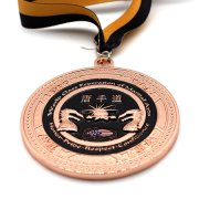 定制獎牌第一名第二名第三名金銀銅獎牌定做