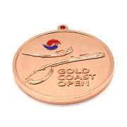 鋅合金鍍銅講座定制,武術比賽獎牌定做,跆拳道獎牌定制