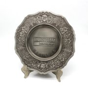 單位定制的金屬紀念盤,宗祠紀念盤定制,學院紀念盤定制