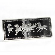 平安保險定制銀條,銅章賀歲銀條定制禮品