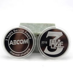 三周年公司慶典禮品策劃 - 定制銀章